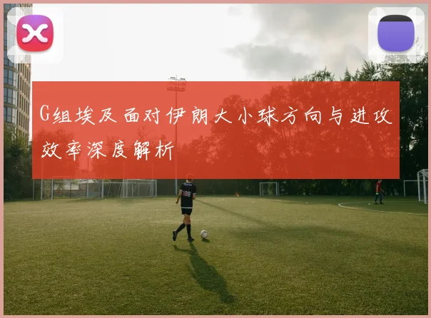 G组埃及面对伊朗大小球方向与进攻效率深度解析